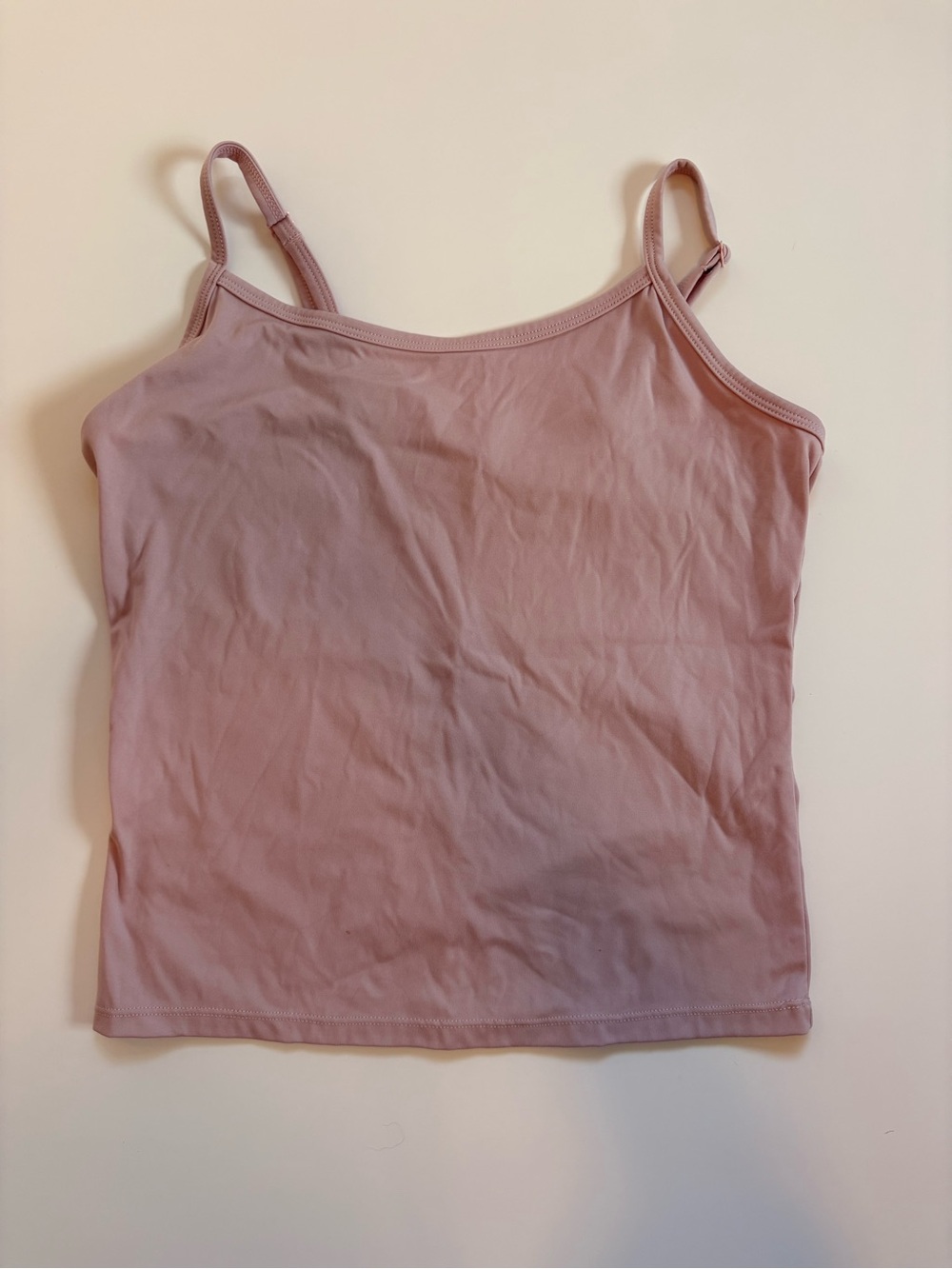 Women’s Pink Spaghetti Strap Tank Top